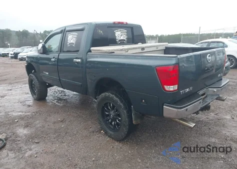 2005 Nissan Titan Le from USA, damaged, VIN 1N6BA07B65N519882